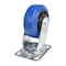 Vestil Elastic Rubber Swivel Caster 5 In. Diameter x 2 In. Width 550 Lb. Capacity Blue/Black CST-BB-5X2ER-S - alternate 3